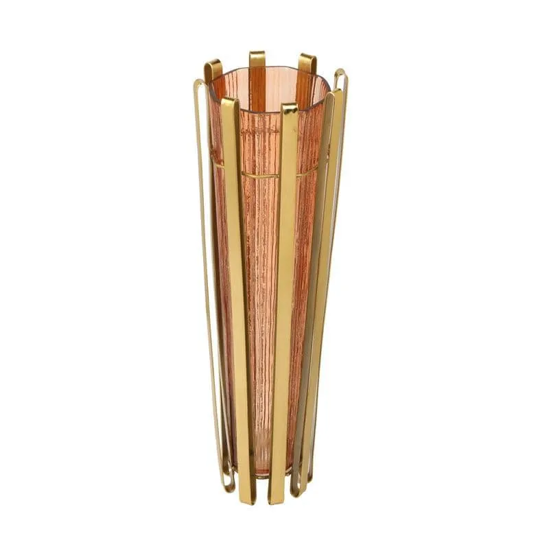 Solange Glass Vase - Amber media 3