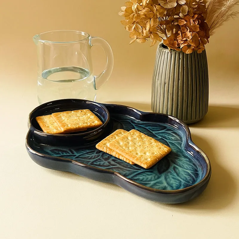 Cera Cloud Ceramic Chip & Dip Platter media 3