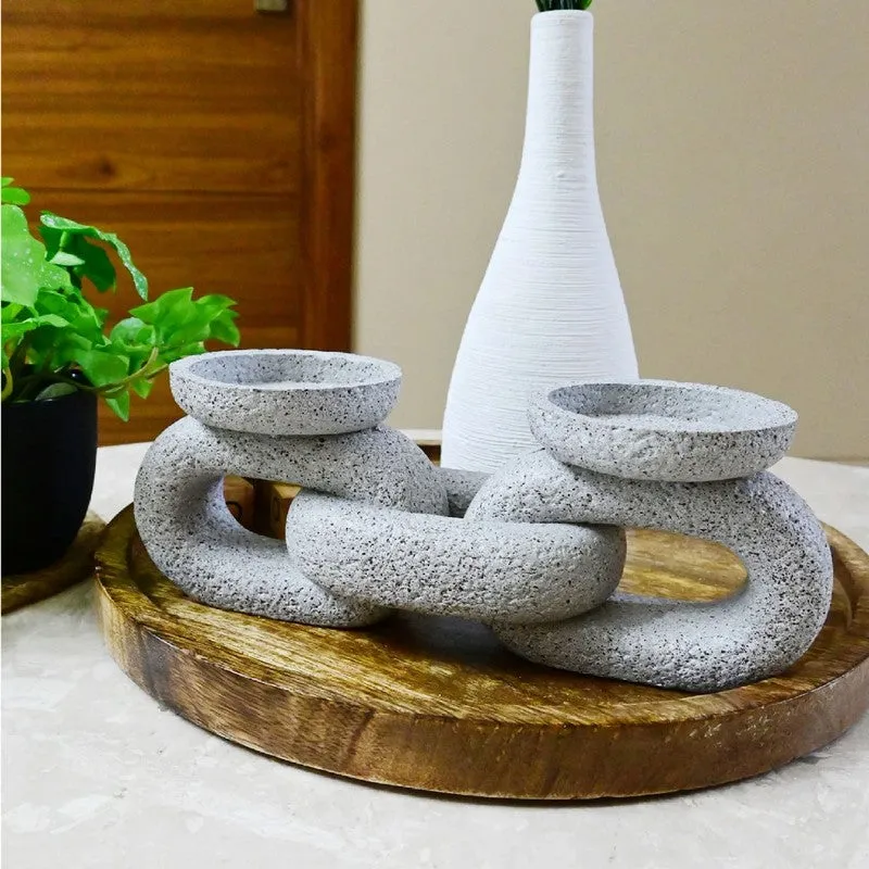 SculptForm Luxe Candle Holder - Grey media 4