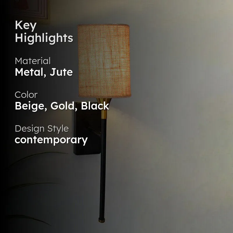 Vespara Metal Wall Lamp media 2