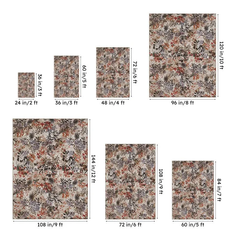 Caleb Floral Polyester Carpet media 13