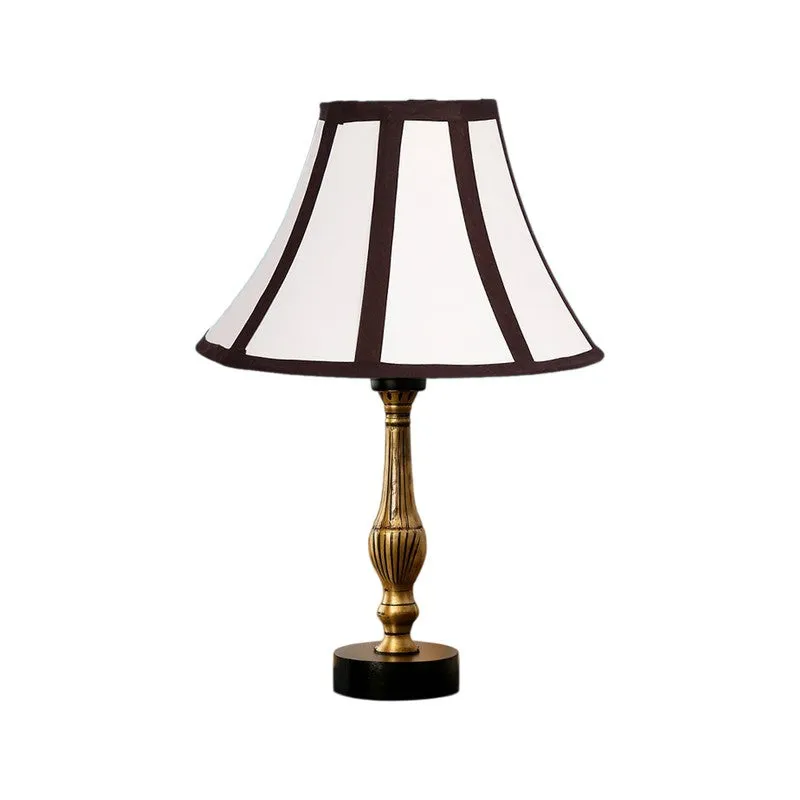 Aurelo Ero Wooden Table Lamp - White media 5