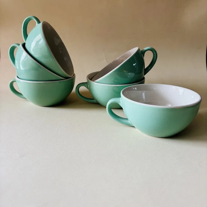 Zen Ceramic Tea Cup (240 mL Each) - Set Of Six media 4