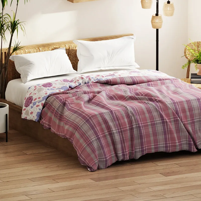 Ginevra Reversible Geometric Comforter - 120 GSM media 1