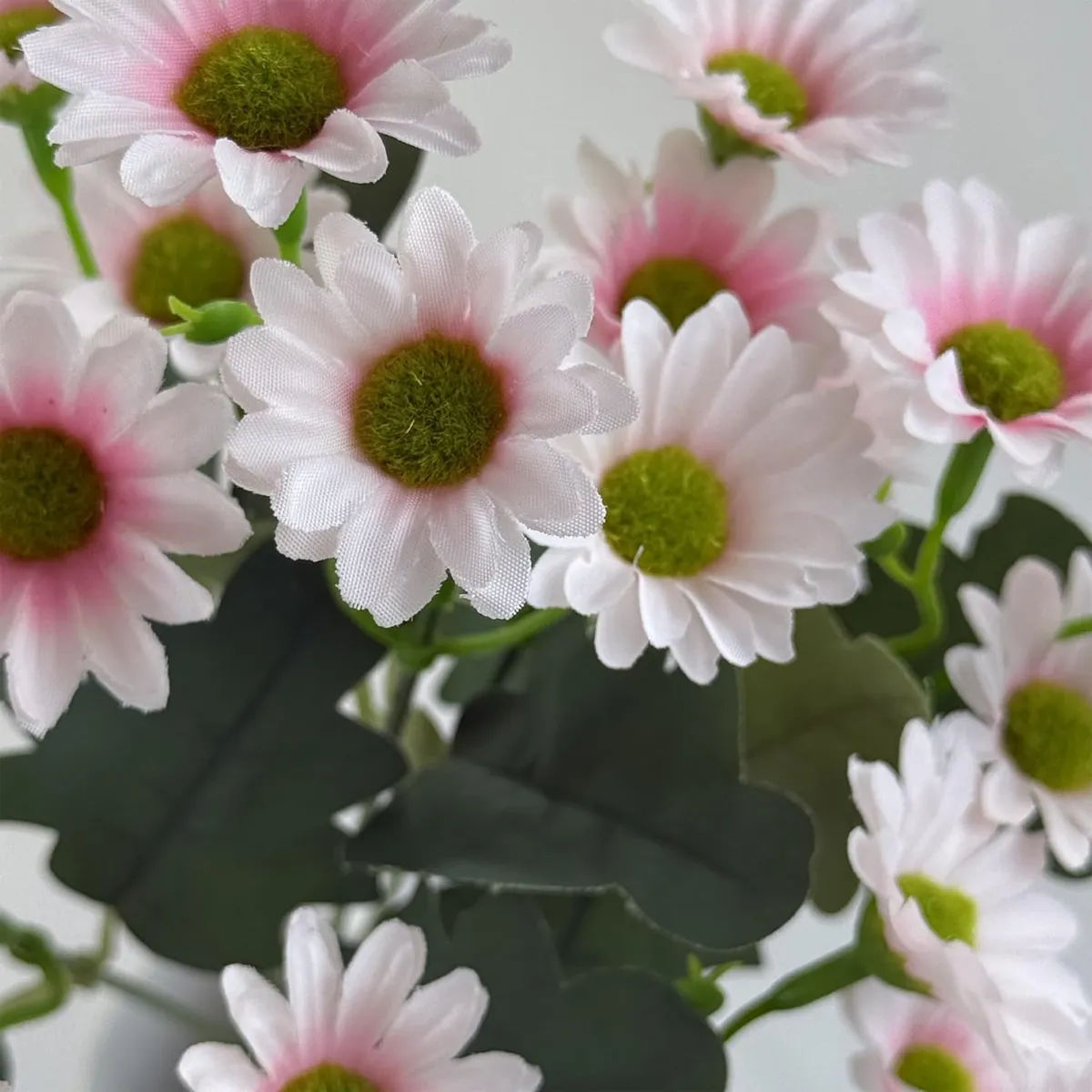 Azure Daisy Artificial Flower (Pink) - Set of Two media 7