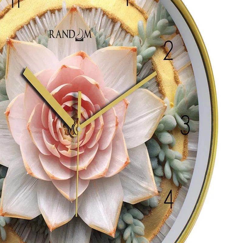 Cactus Cast Analog Wall Clock media 5