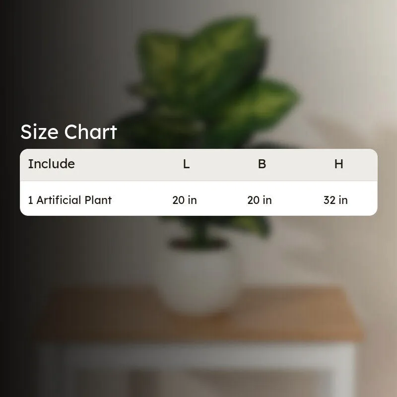 Faux Lush Monstera Plant With Black Plastic Pot - 2.6 Feet media 10