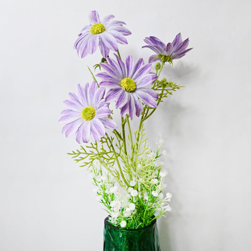 Artificial Gerbera Flower Stick - Light Purple media 3
