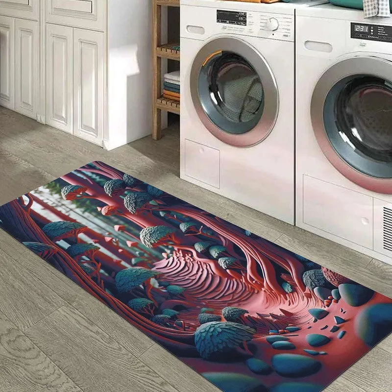 Terraza Rubber Kitchen Floor Mats - Set of Two media 3