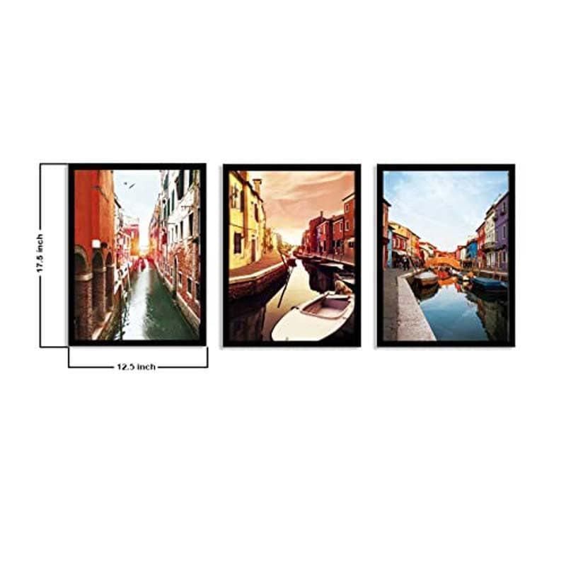 Its Venice Canvas Wall Art - Set Of Three media 7