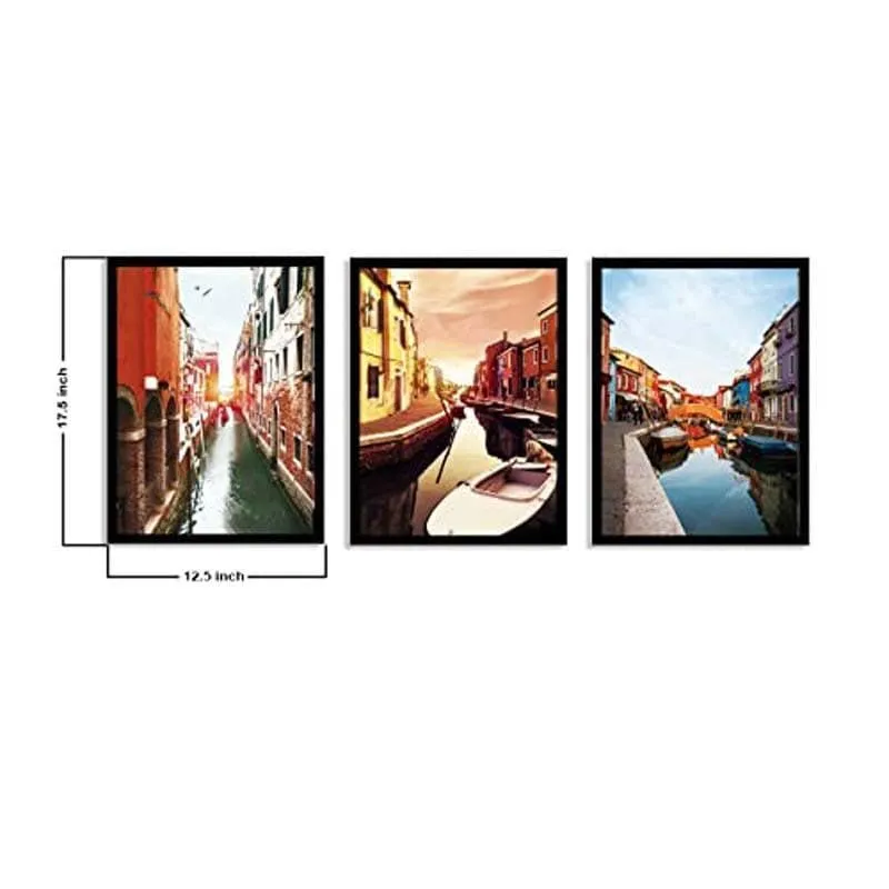Its Venice Canvas Wall Art - Set Of Three media 7