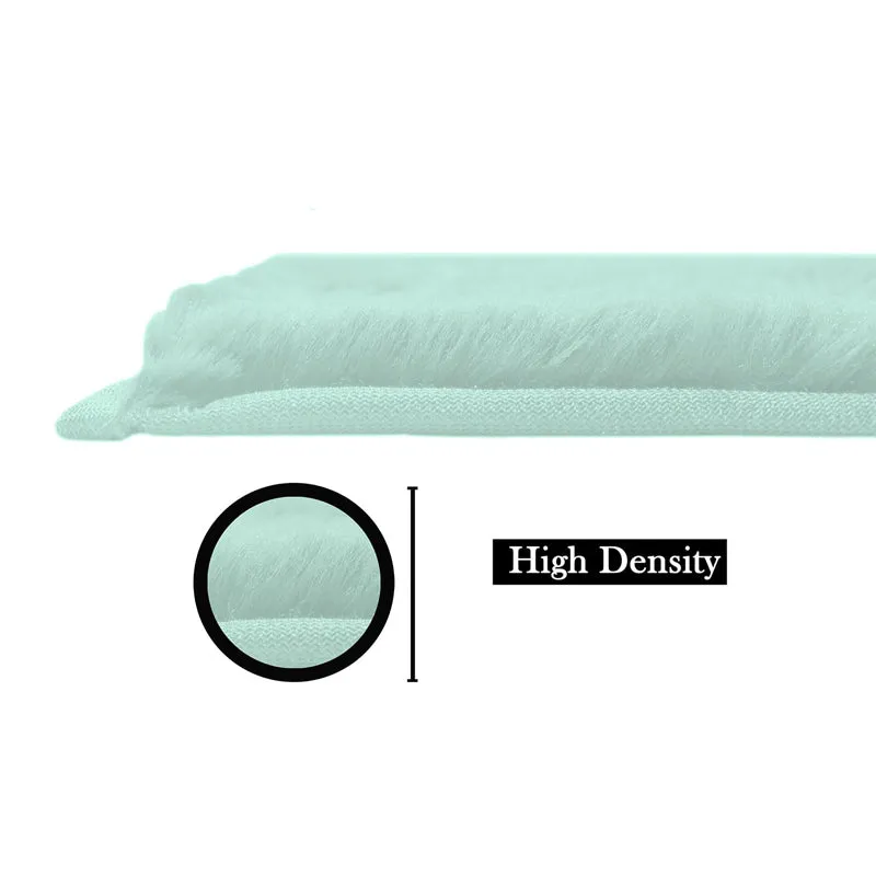 Ruffle Luxe Bath Mat - Lime Green media 6