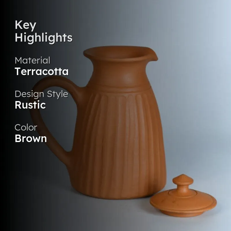 Meraki Terracotta Jug - 1000 ML media 2