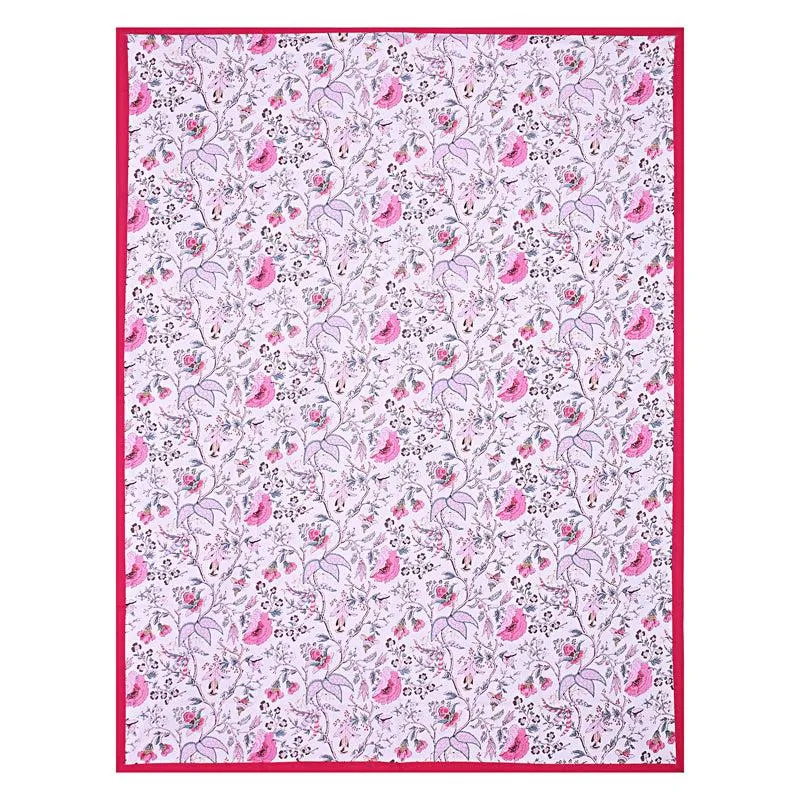 Muhina Rectangular Table Cover (Pink) - Six Seater media 3