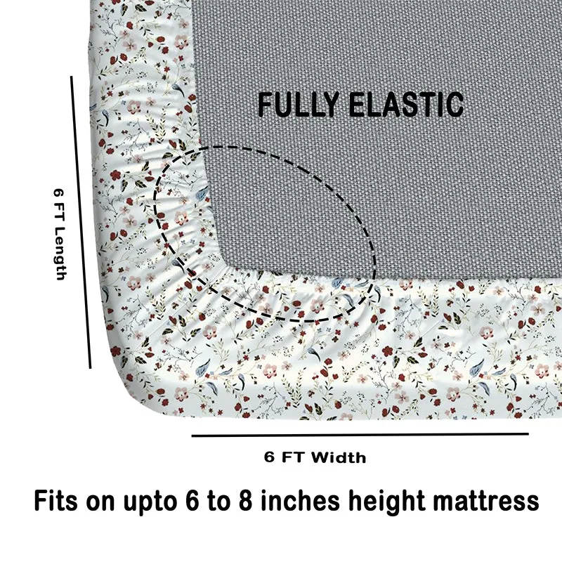 Deirdre Fitted Microfiber Microfiber Bedsheet - 150 GSM media 6
