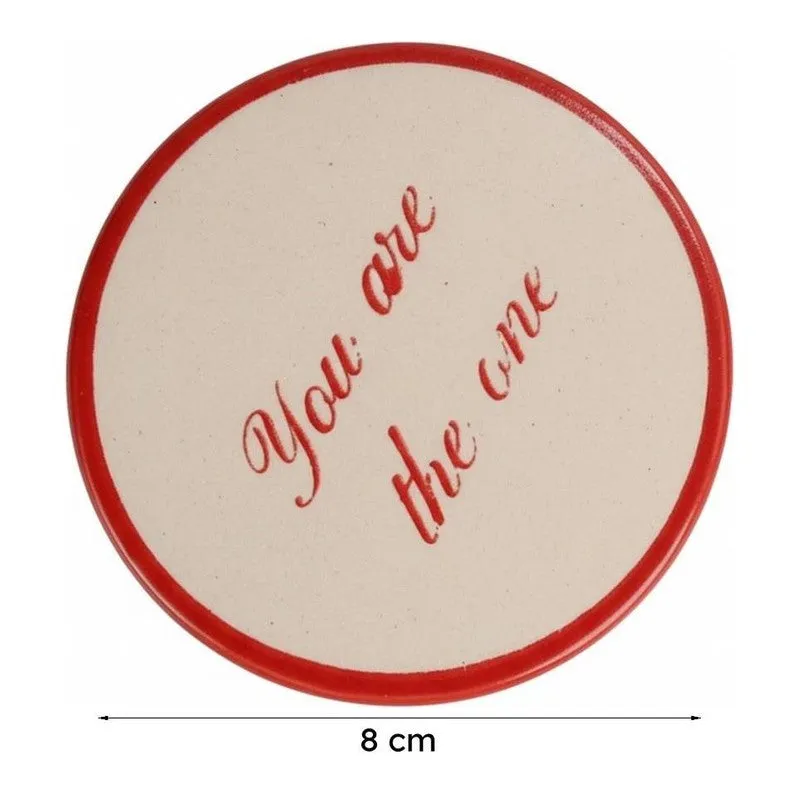 You're The One Ceramic Coaster media 7