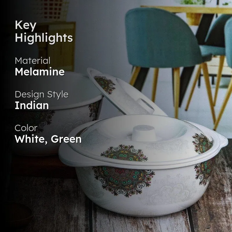 Jaren Serving Melamine Casserole (1250 mL Each) - Set Of Two media 2