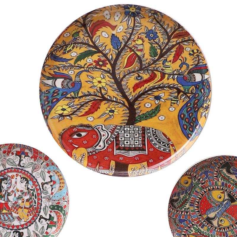 Mural Minara Wall Plate - Set Of Three image 3