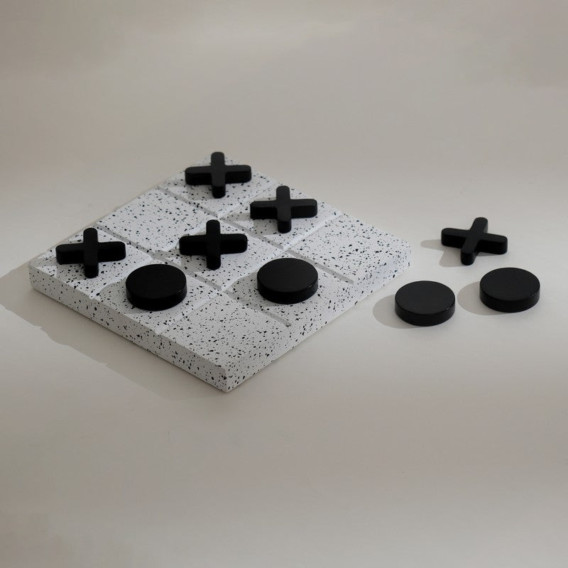 Fig Living Tic-Tac-Toe Luxe Ceramic Showpiece media 6