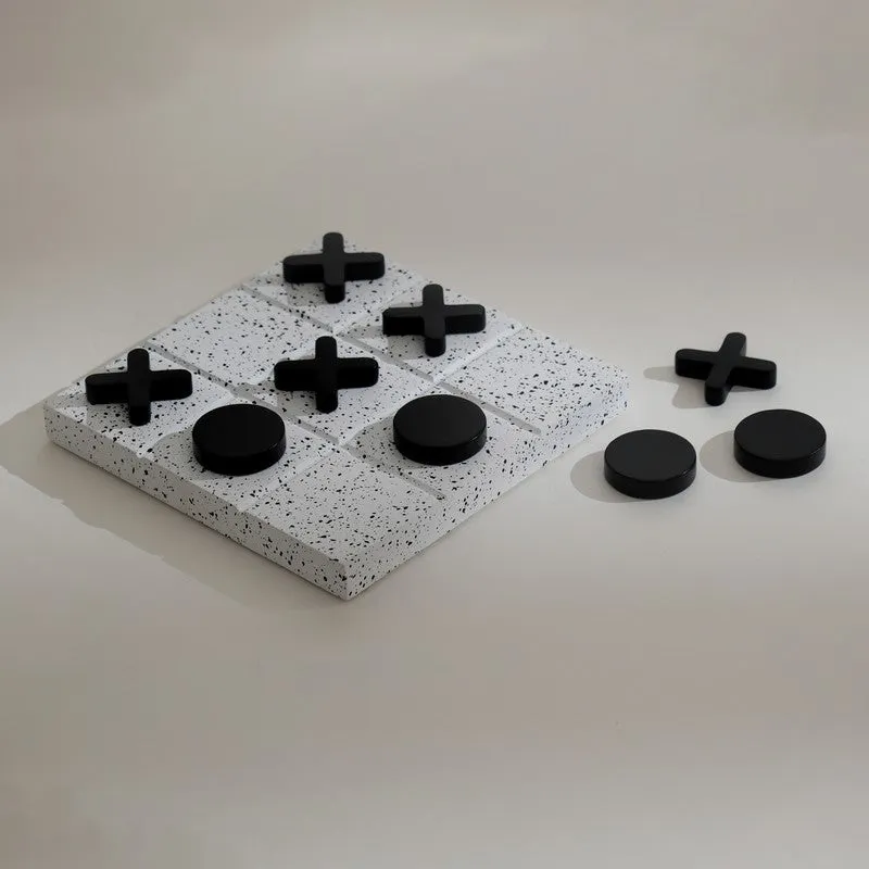 Fig Living Tic-Tac-Toe Luxe Ceramic Showpiece media 6