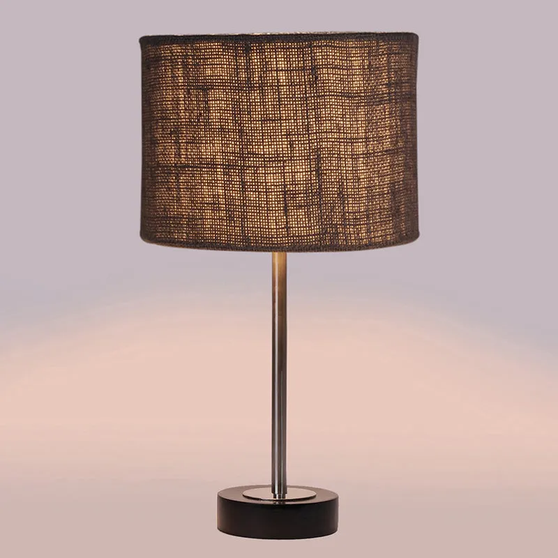 Sienna I Rodin Wooden Table Lamp - Grey,Silver,Black media 5