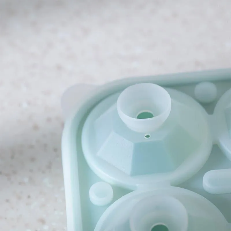 Diamond Cut Silicone Ice Cube Mould media 6