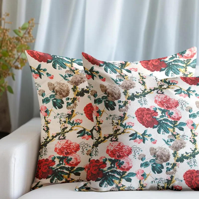Mansa Floral Cushion Cover - Set Of Five media 7