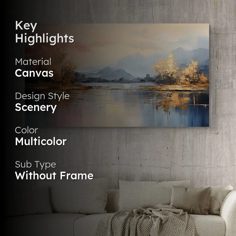 Shanthitheera Canvas Wall Painting media 2