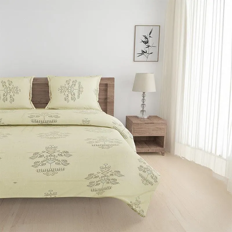 Swayam Navae Floral Bedding Set - Lemon media 1