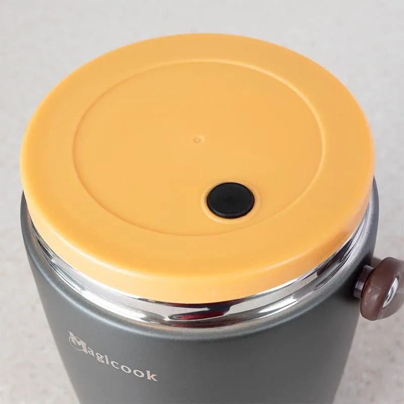 Cassa Insulated Lunch Box (Brown) - 2500 ML media 10