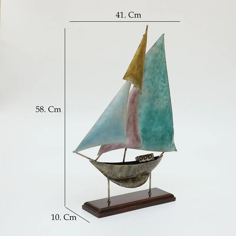 Watercolor Yacht Showpiece media 5