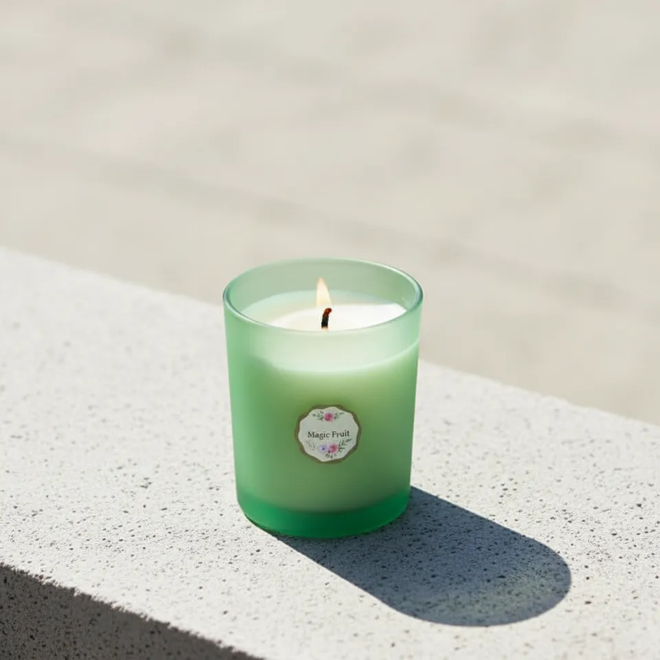 Vivi Scented Candle - Green media 1