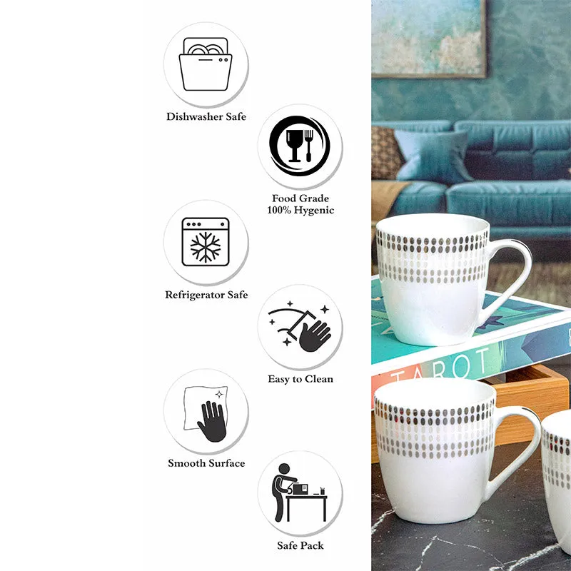 Sonaki Shriv Ethnic Bone China Tea Cup (180 mL Each) - Set Of Six media 3
