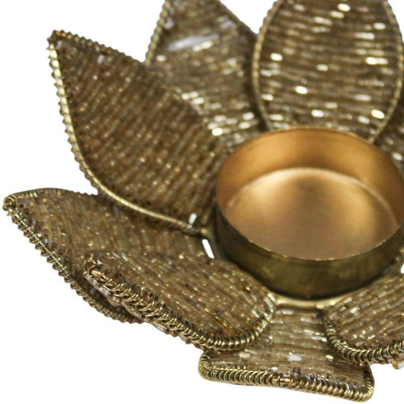 Enchanted Flower Tea Light Candle Holder media 7
