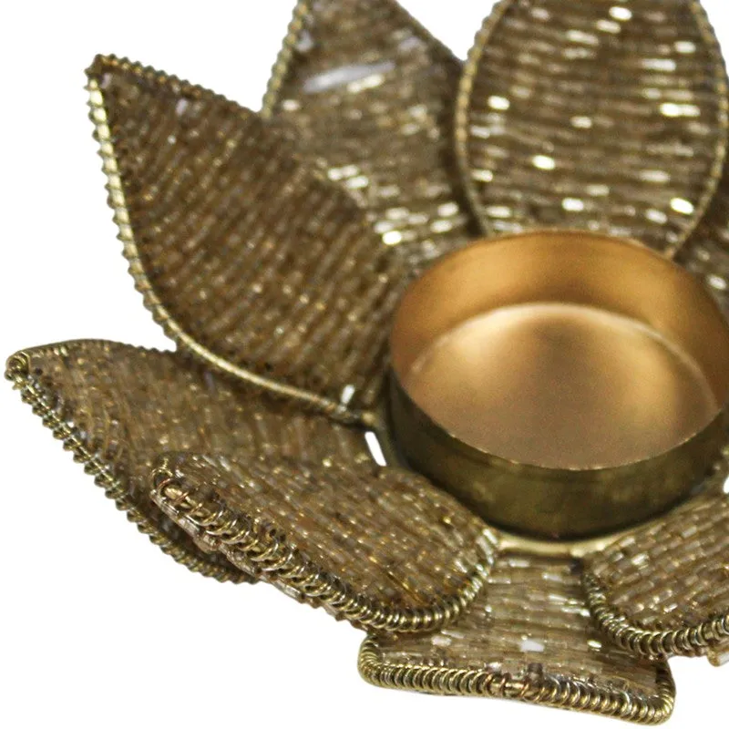 Enchanted Flower Tea Light Candle Holder media 7