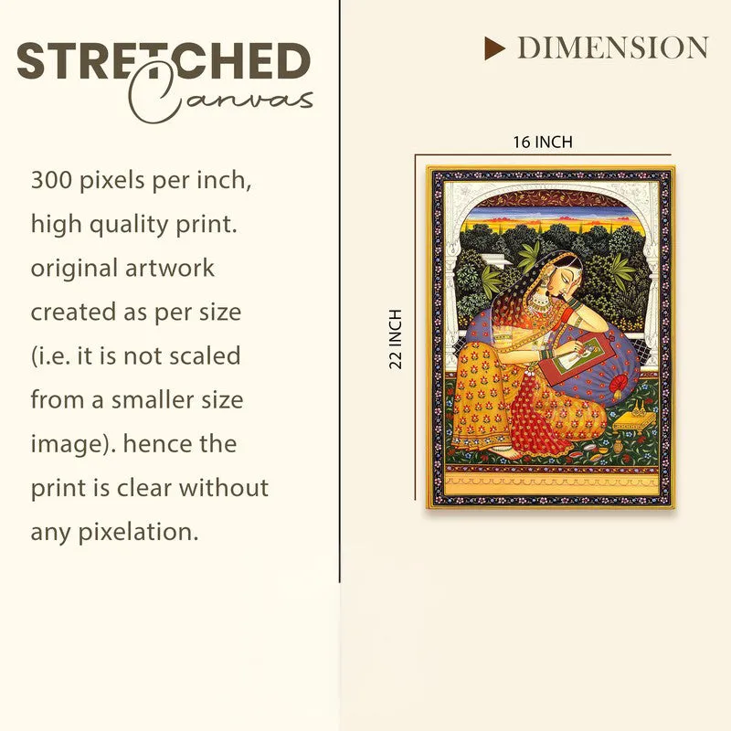 Rajasthani Royal Canvas Wall Art & Paintings media 9