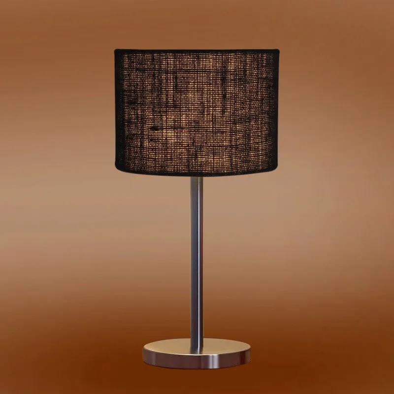 Noctra Calm Glow Metal Table Lamp - Black media 7