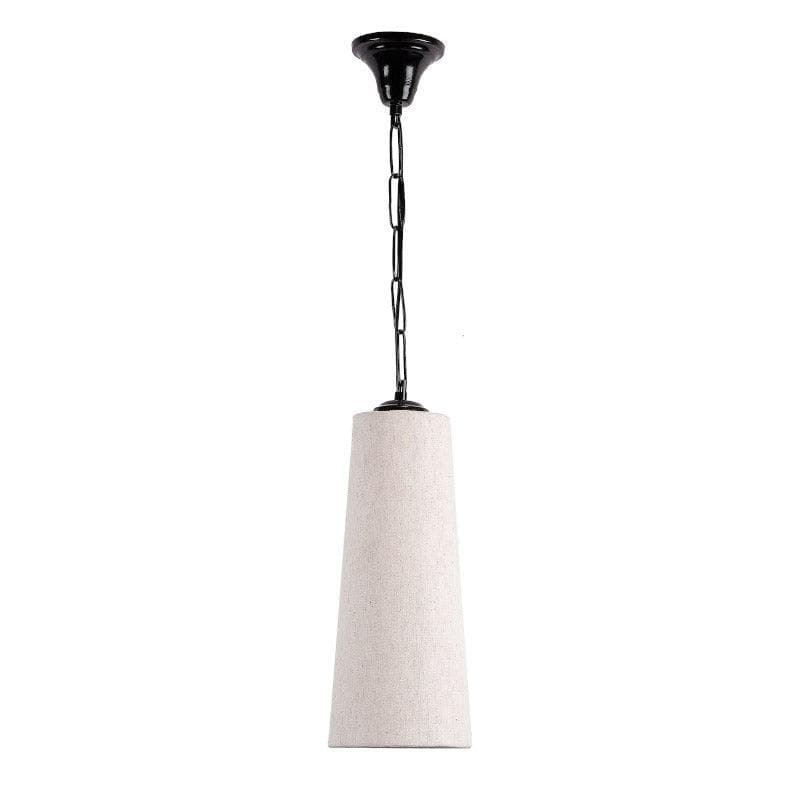 Nicia Fabric Ceiling Lamp - White media 4