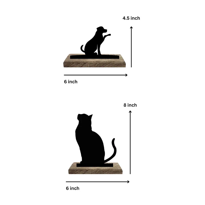 Paws and Whiskers Showpiece - Set Of Two media 8