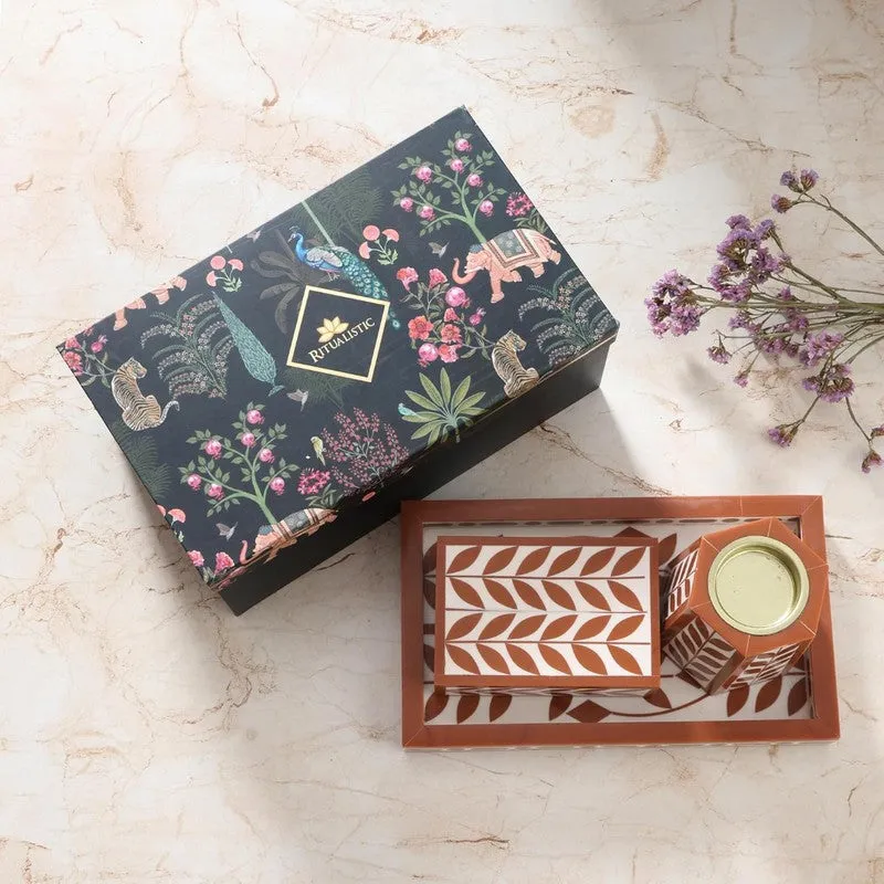 Sugandh II Incense Holder - Three Piece Set media 6