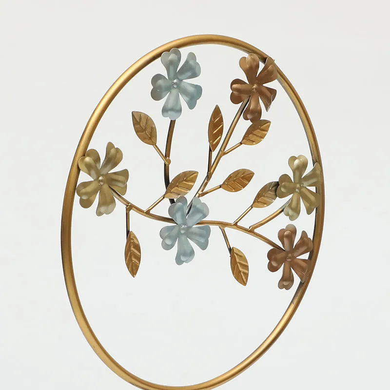 Sculpted Serenity Metal & Wood Showpiece media 4