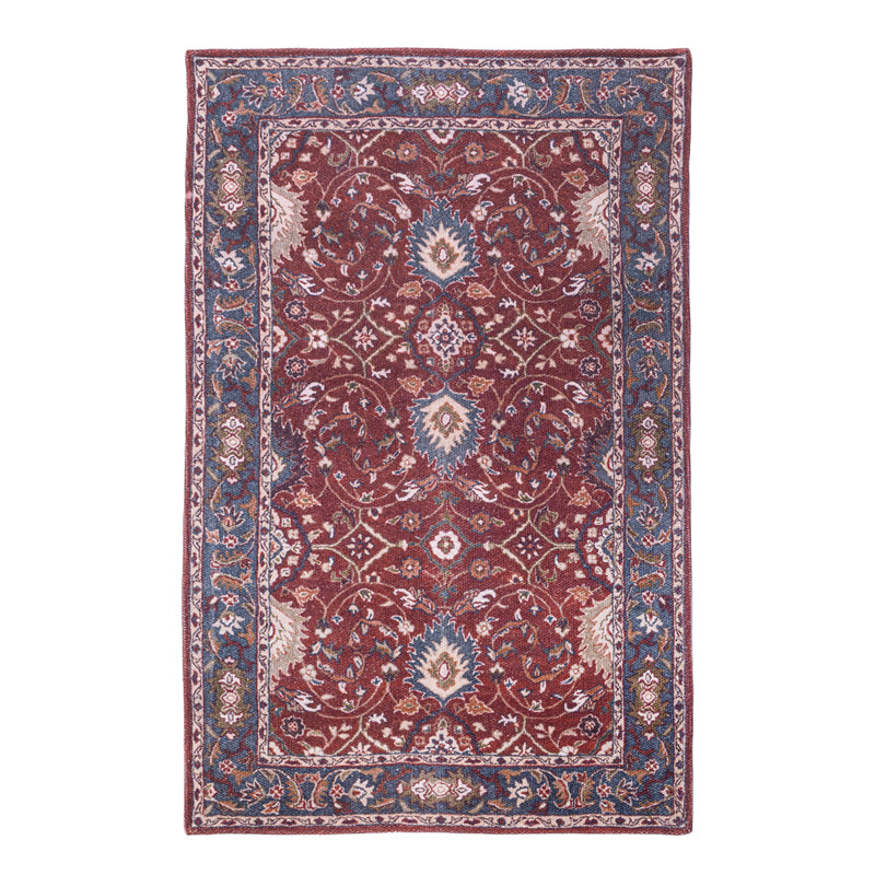 Teyra Cotton Door Mats - Red