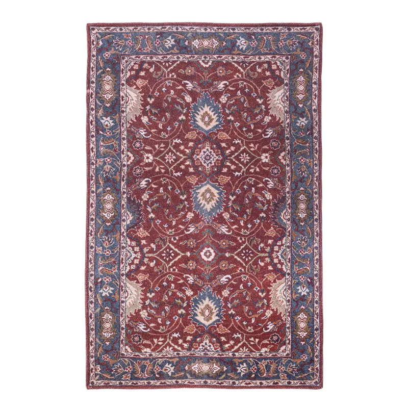 Teyra Cotton Door Mats - Red media 1