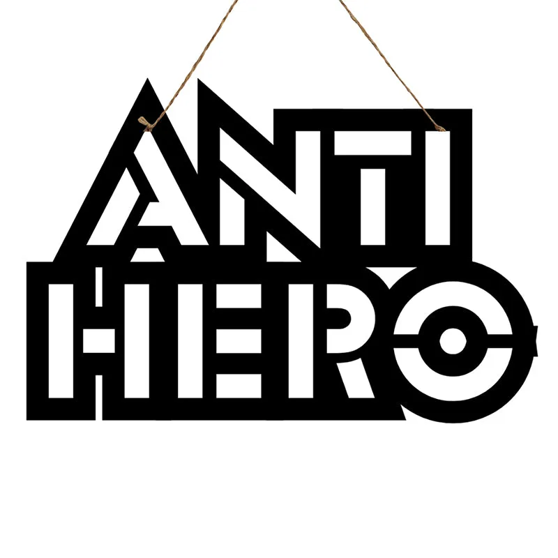 Anti Hero Mild Steel Wall Accent media 3