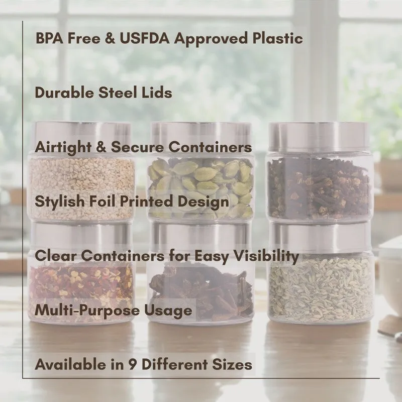 OpulentNest Kitchen Box (125 mL Each) - Set Of Six media 4