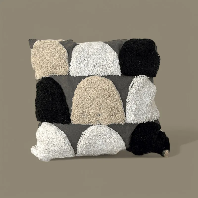 Stone Weft Tufted Cushion Cover Set - Set Of Five media 5