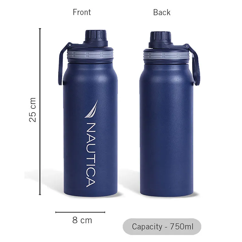 Nautica Hydra Meridian Insulated Stainless Steel Thermos (Dark Blue) - 750 mL media 8