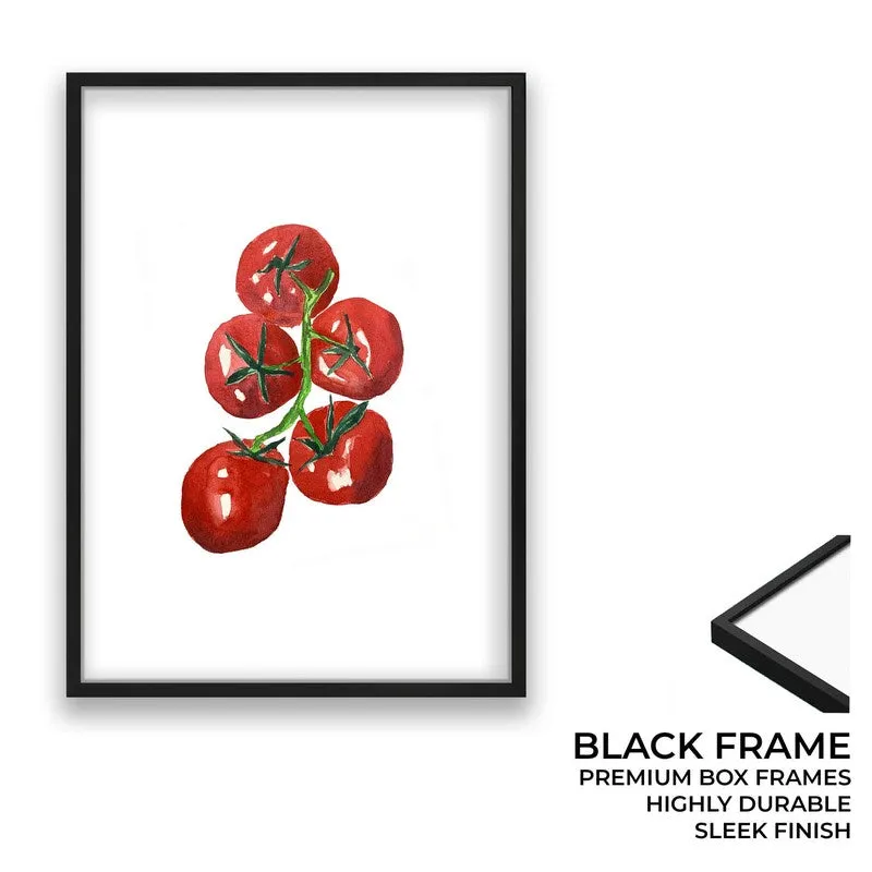 GlidedTomatino Archival Canvas Wall Art - Black media 8