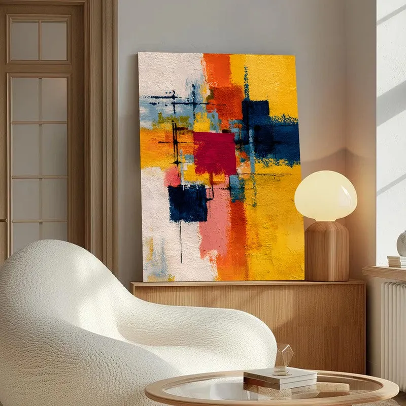 Color Cross Fusion Canvas Wall Art media 4