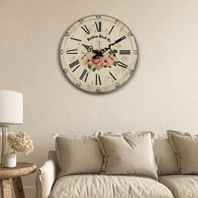 Oldmoor Wood Analog Wall Clock media 5